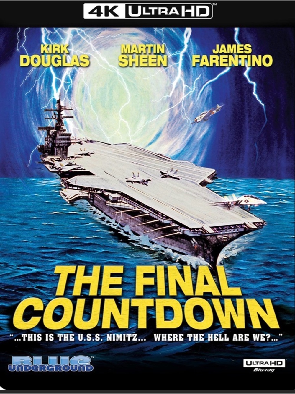 The Final Countdown [New 4K UHD Blu-ray] 4K Mastering, Dolby, Subtitled, Wides